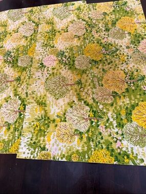 Lively Green & Yellow Botanical pillowcases